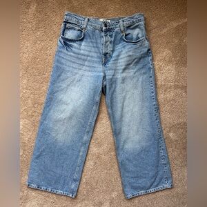 Free People Chalet High Waisted Ankle Jeans